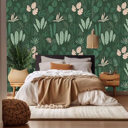 Lush Green Retreat Wallpaper