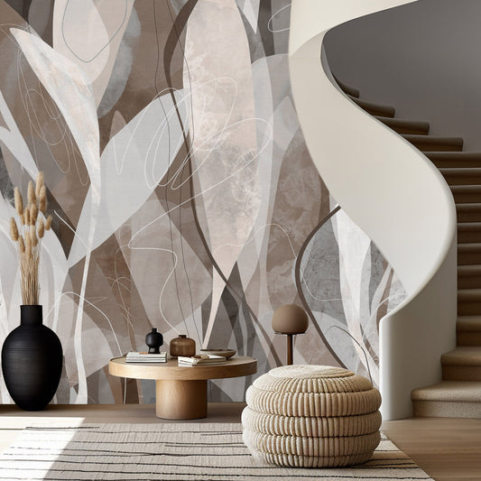 Vintage Leaves Wallpaper