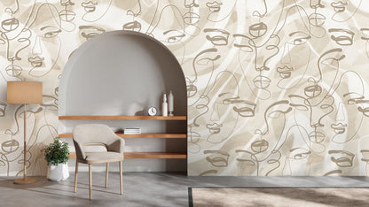 Modern Expressionism Wallpaper