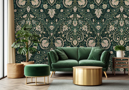 Old-World Glamour Wallpaper