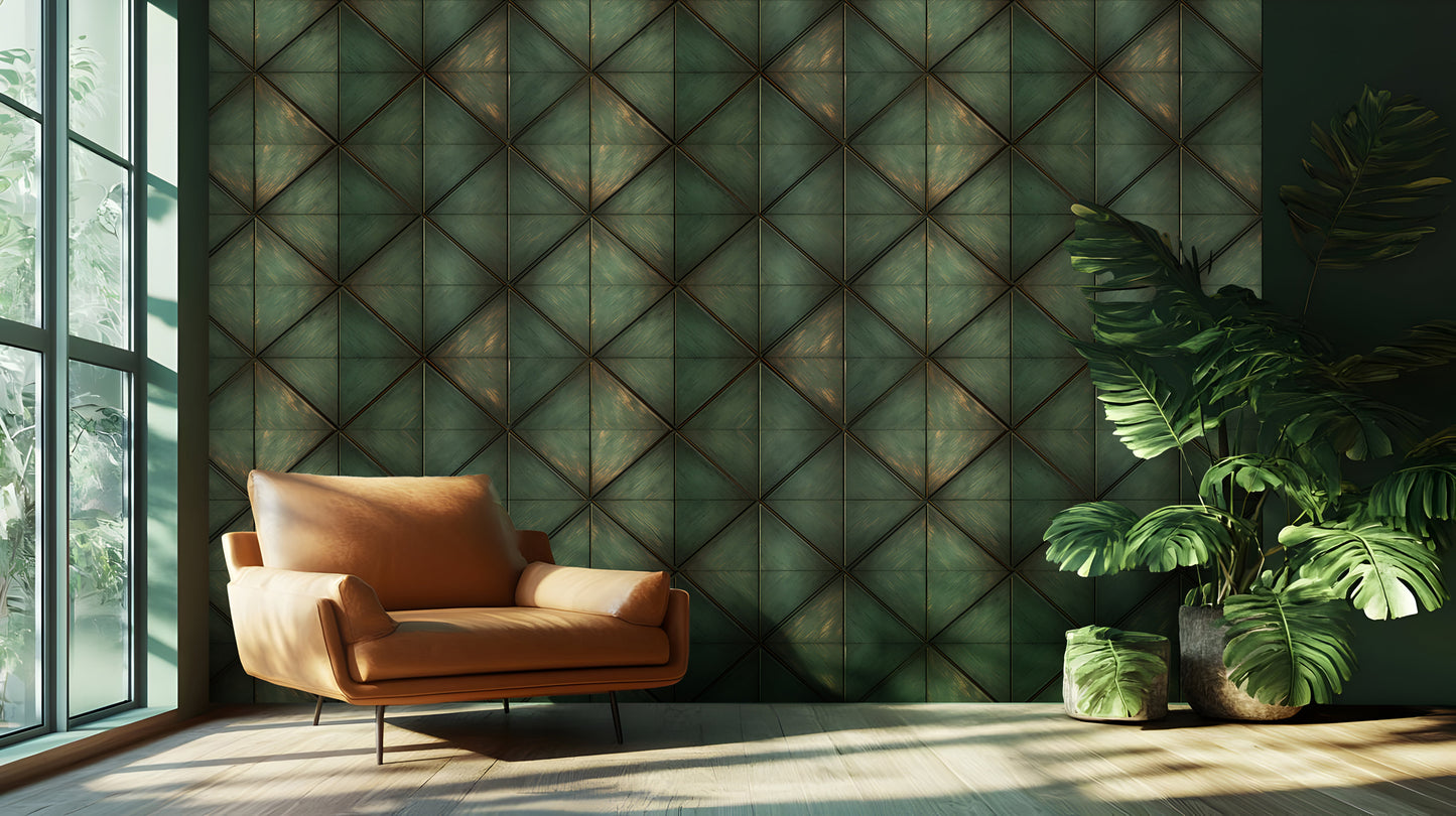 Geometric Glamour Wallpaper