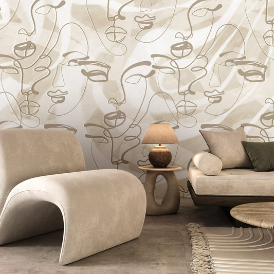 Modern Expressionism Wallpaper