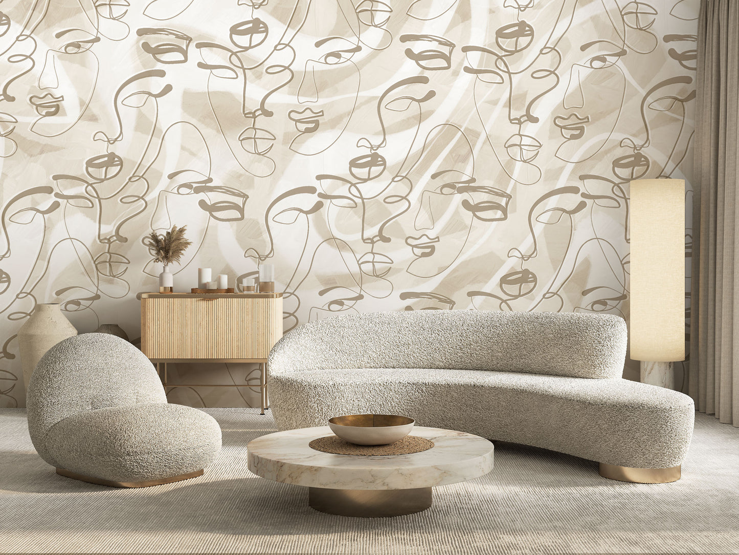Modern Expressionism Wallpaper