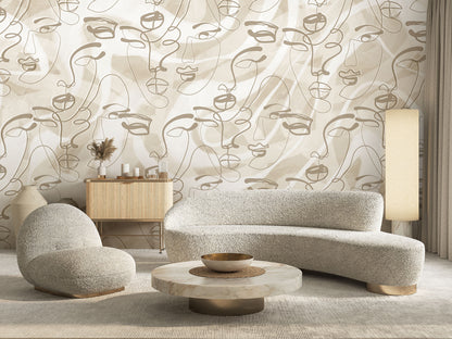 Modern Expressionism Wallpaper