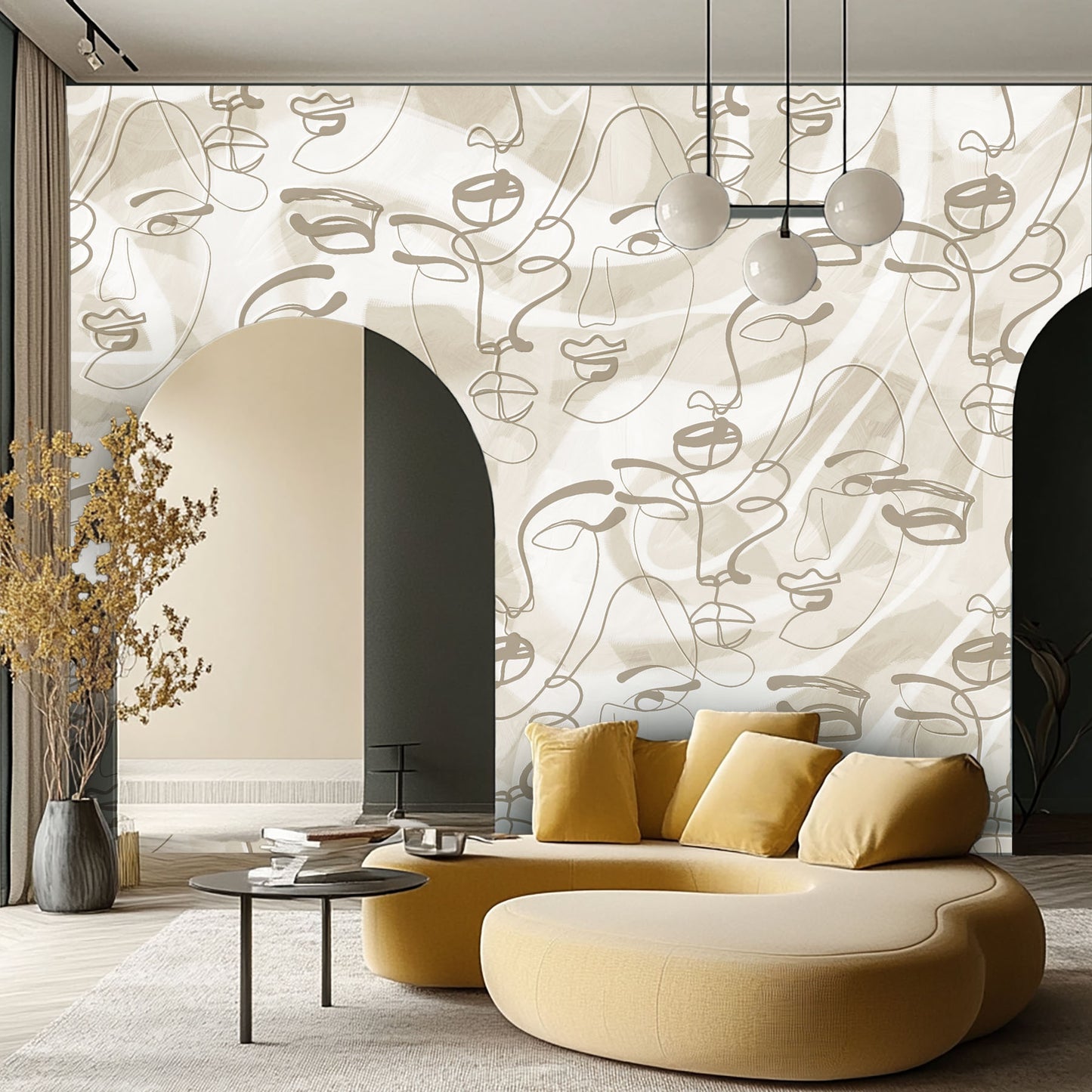 Modern Expressionism Wallpaper