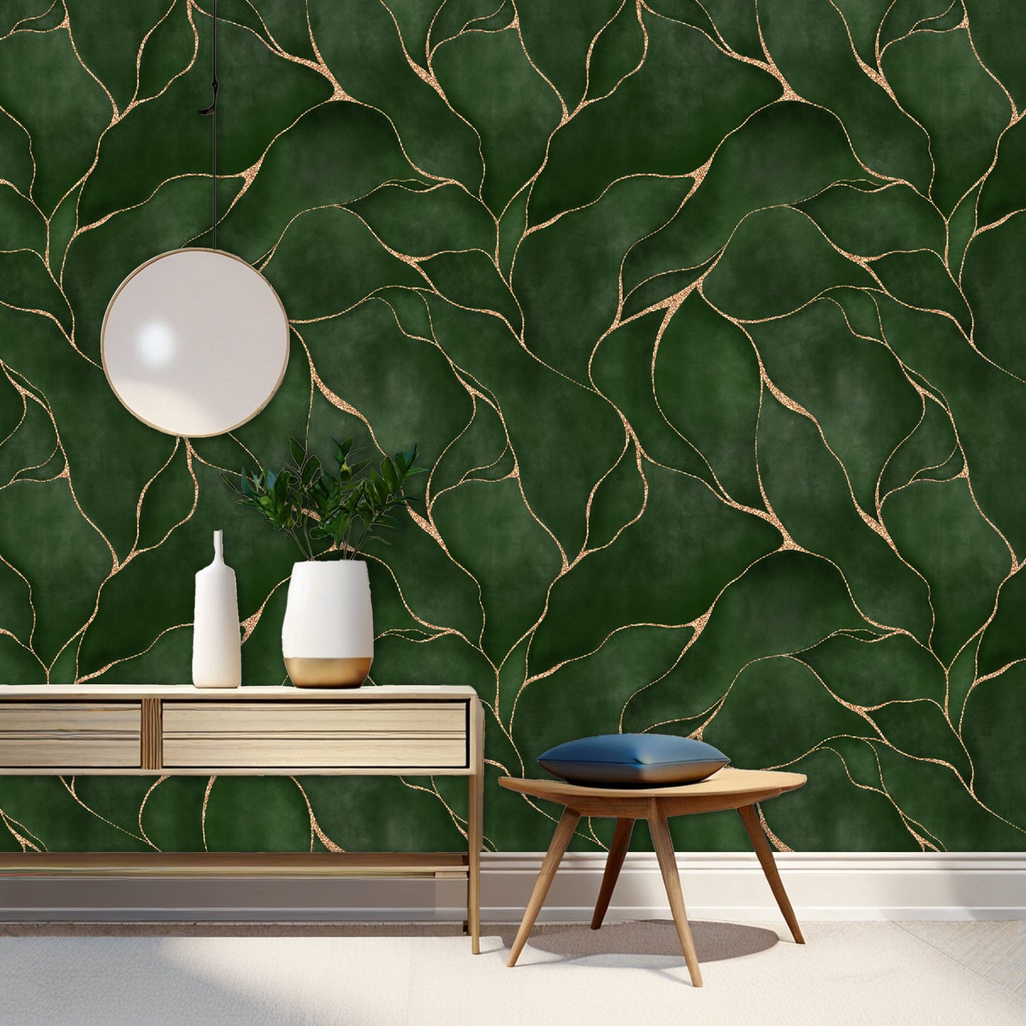 Green Leaf Wallpaper