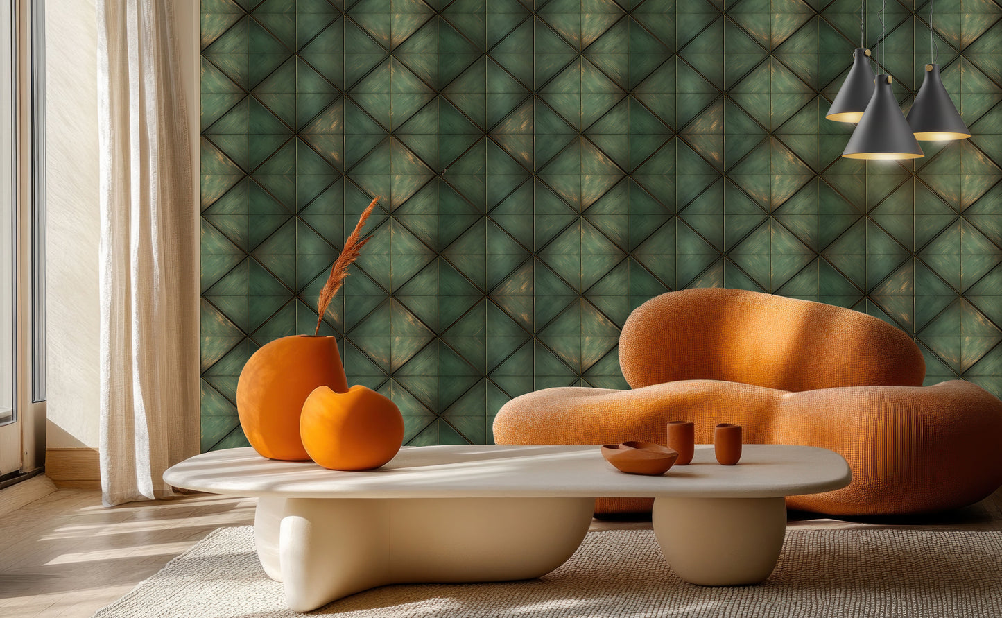 Geometric Glamour Wallpaper