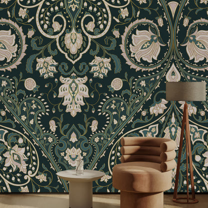 Old-World Glamour Wallpaper