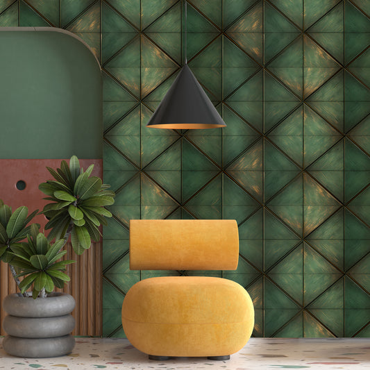 Geometric Glamour Wallpaper
