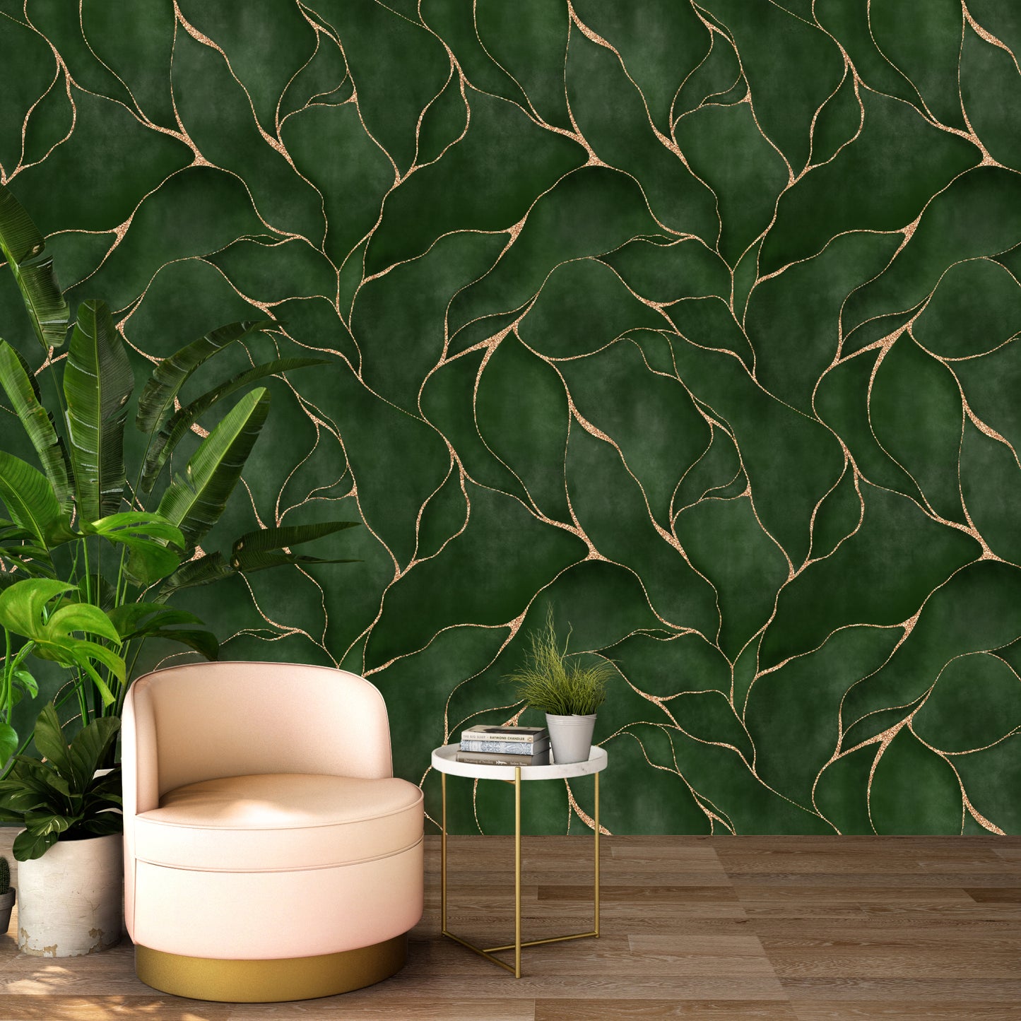 Green Leaf Wallpaper