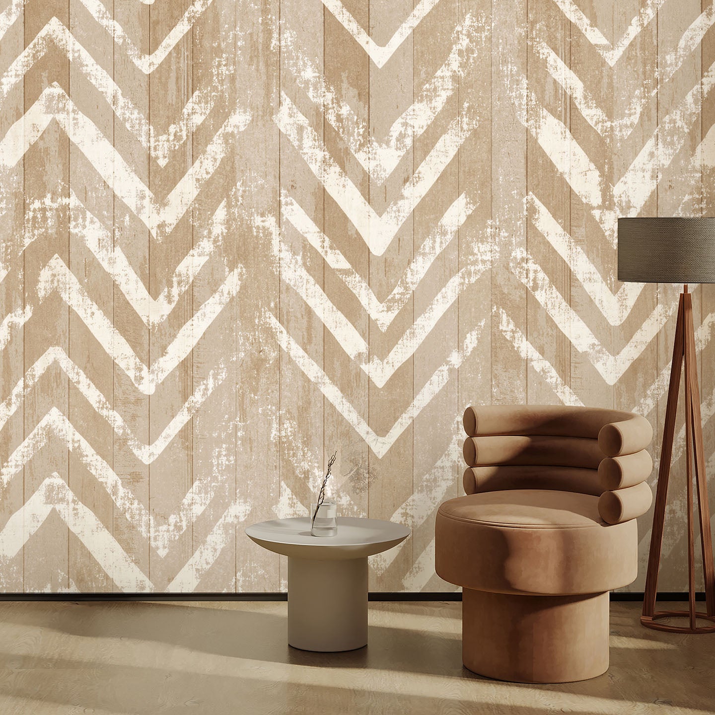 Rustic Geometry Wallpaper