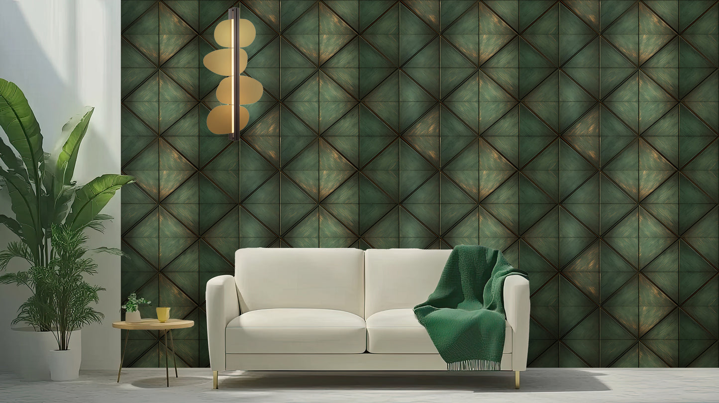 Geometric Glamour Wallpaper