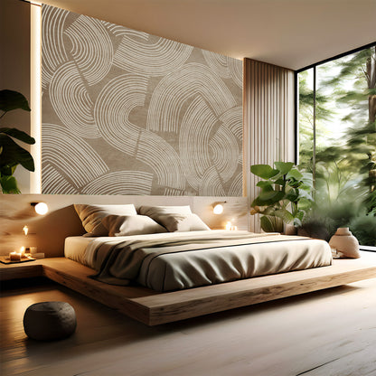 Abstract Contours Wallpaper