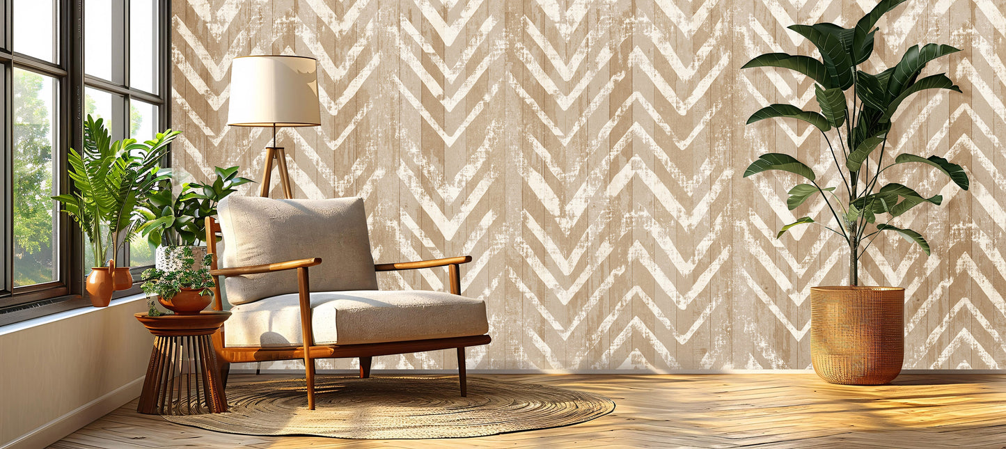 Rustic Geometry Wallpaper