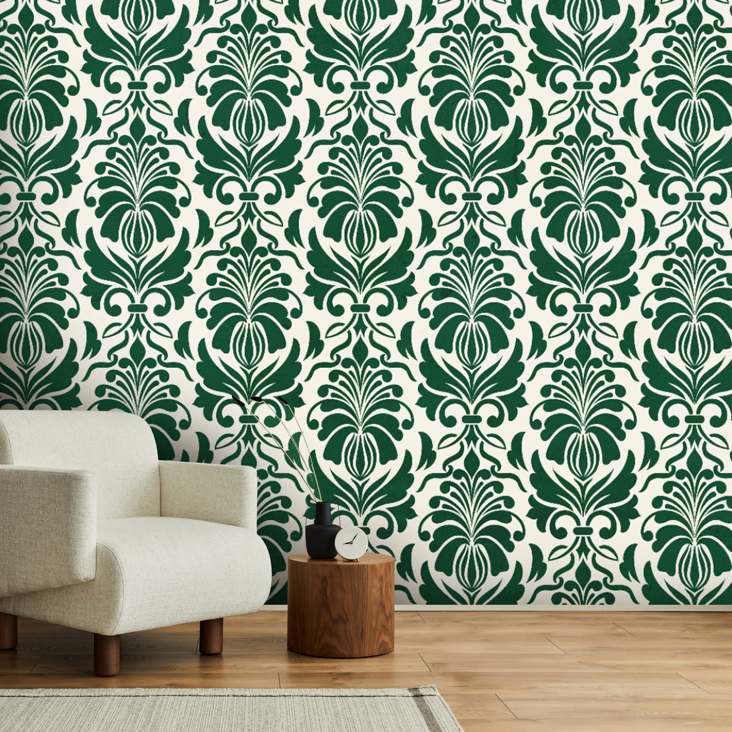 Evergreen Elegance Wallpaper
