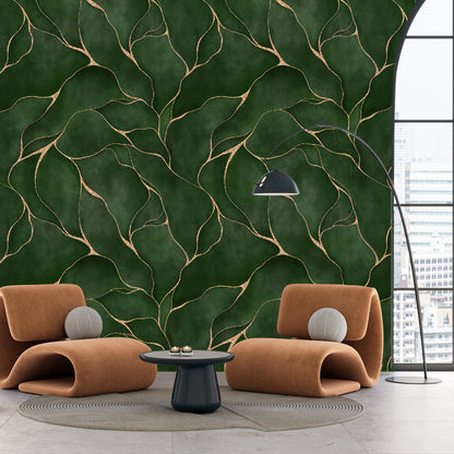 Green Leaf Wallpaper