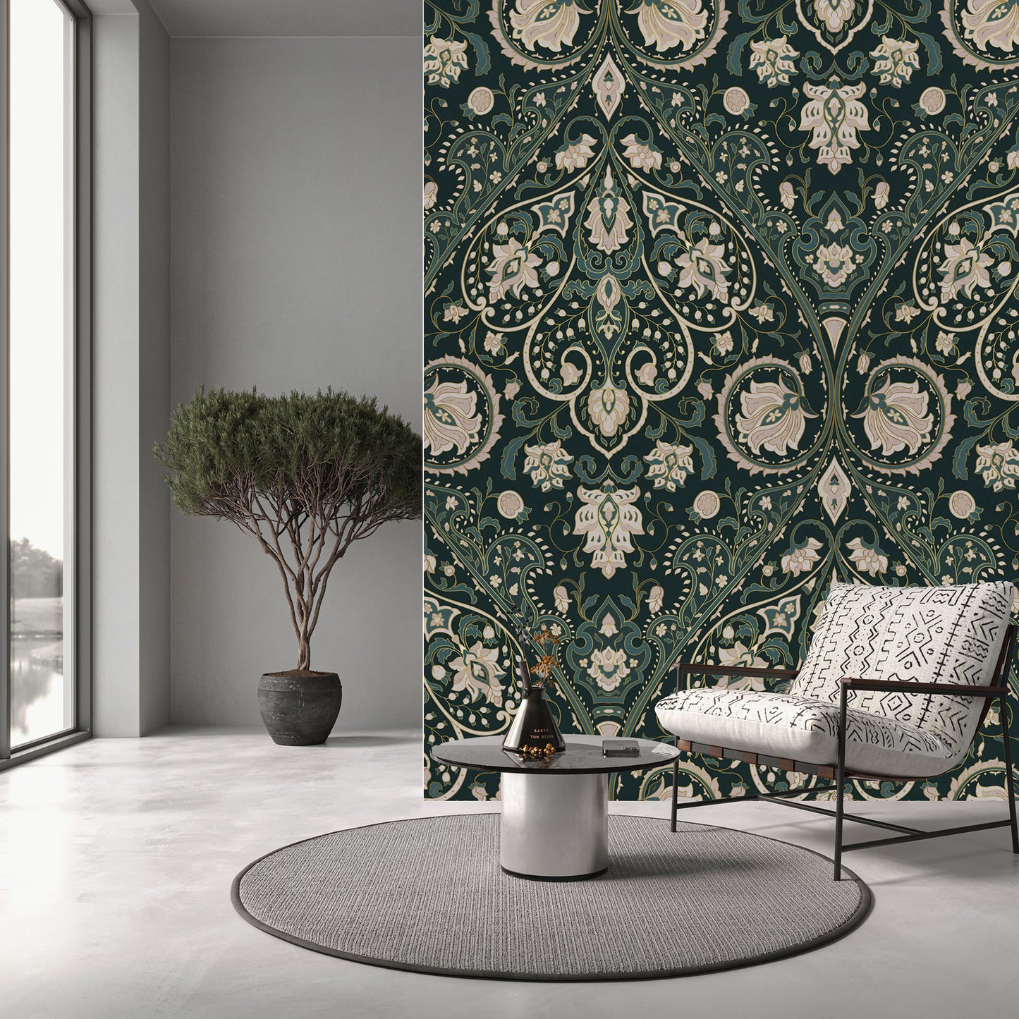 Old-World Glamour Wallpaper
