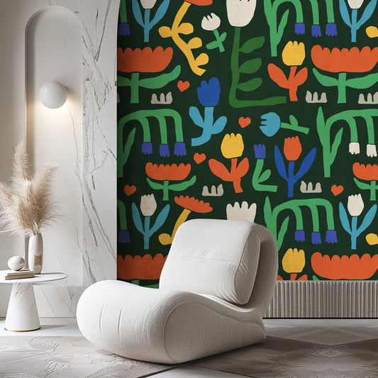 Garden Inspired Wallpaper