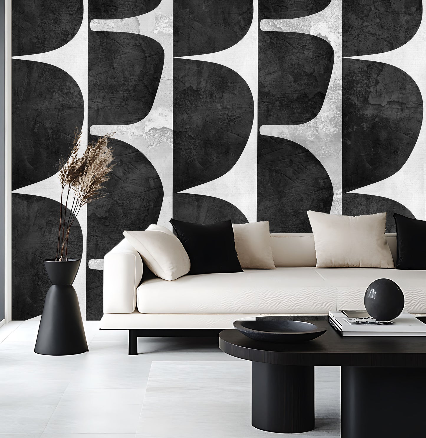 Bold in Black Wallpaper