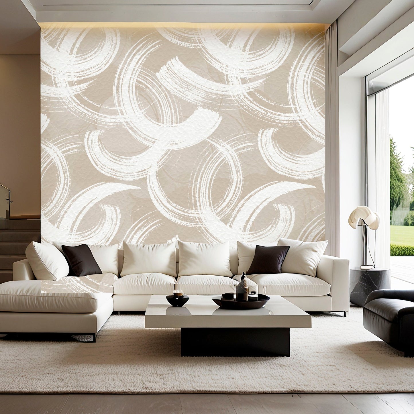 Flowing Curves Wallpaper