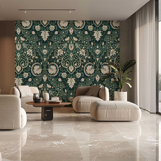 Old-World Glamour Wallpaper