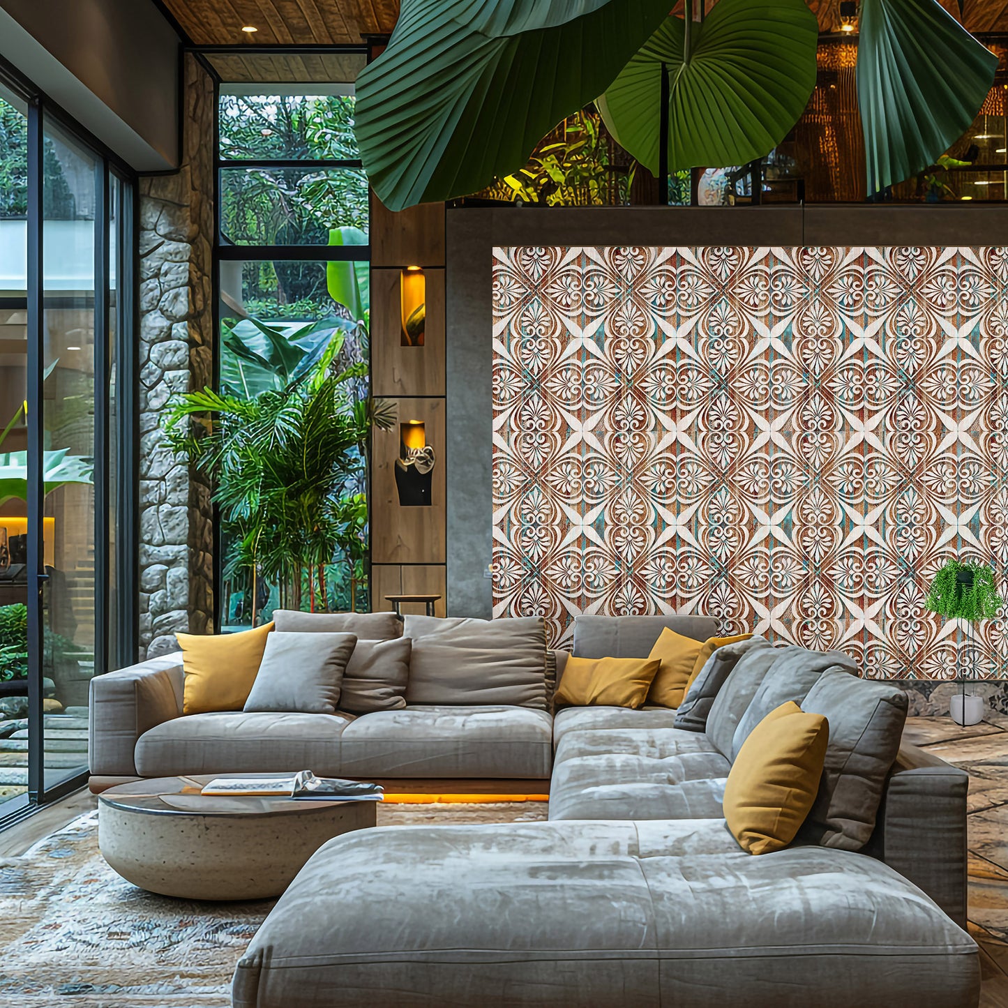 Rustic Meets Elegance Wallpaper