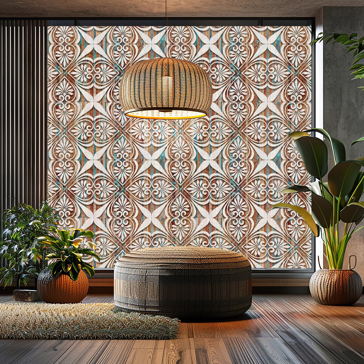 Rustic Meets Elegance Wallpaper