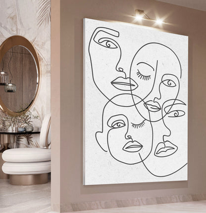 Large Figurative Canvas