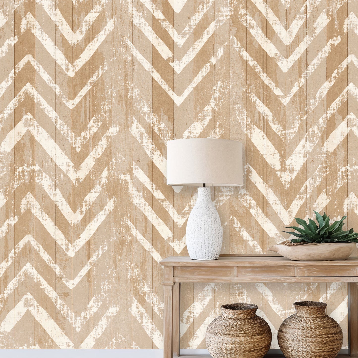 Rustic Geometry Wallpaper