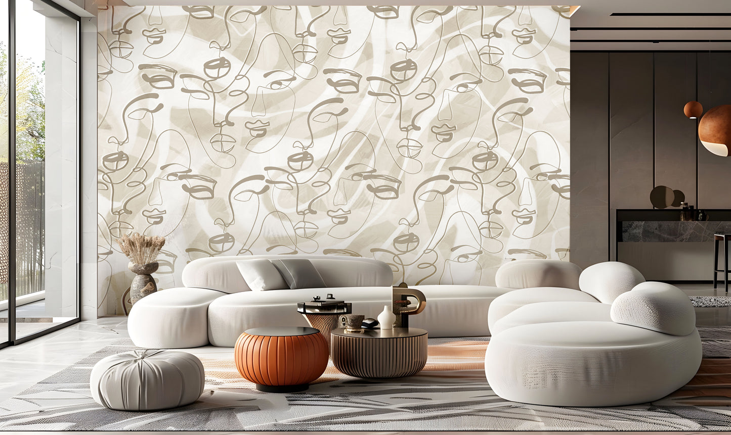 Modern Expressionism Wallpaper