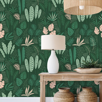 Lush Green Retreat Wallpaper