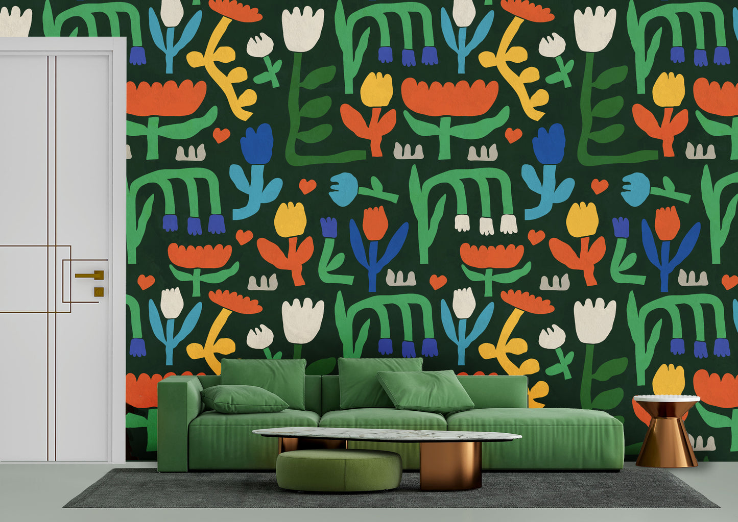 Garden Inspired Wallpaper