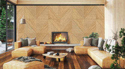 Timber Traces Wallpaper