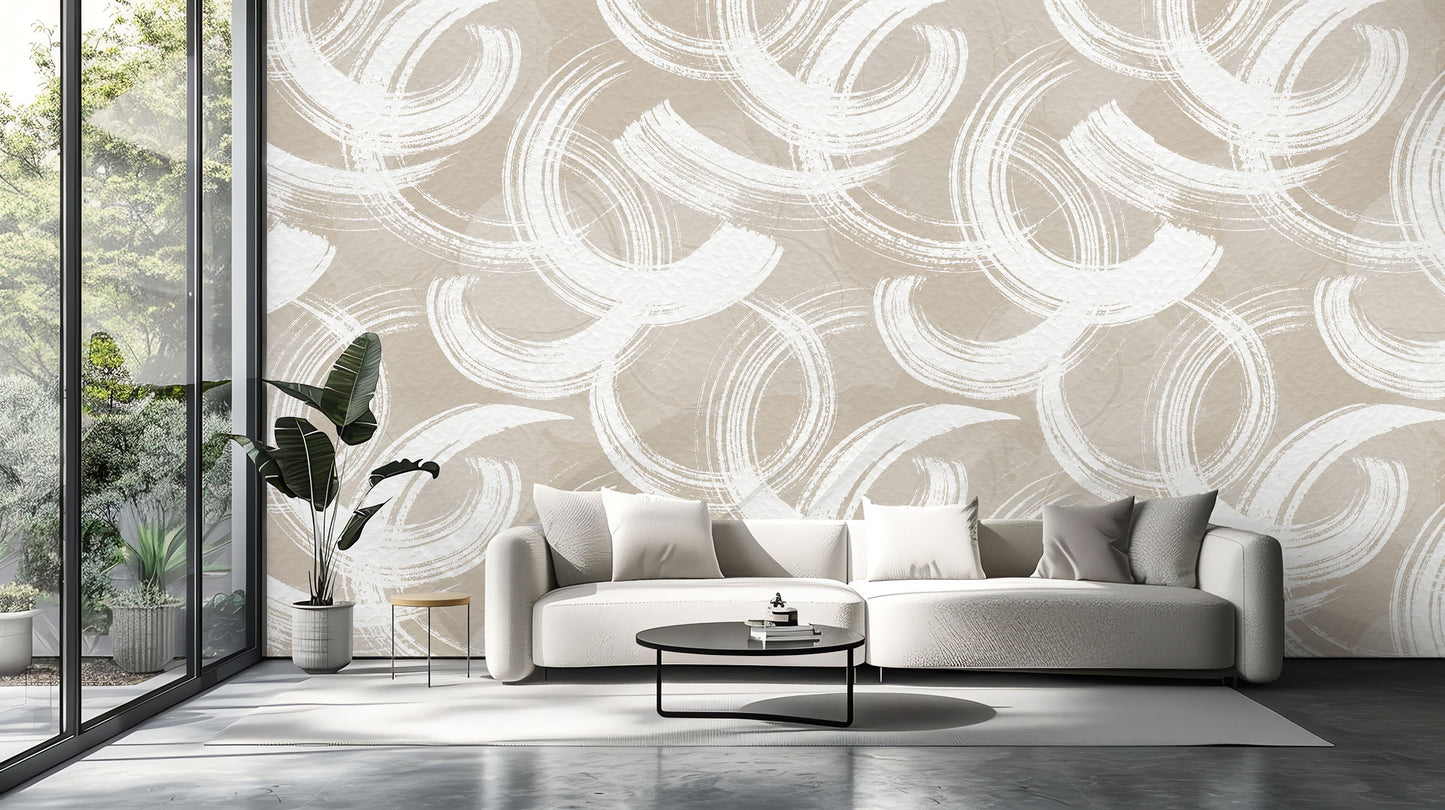 Flowing Curves Wallpaper