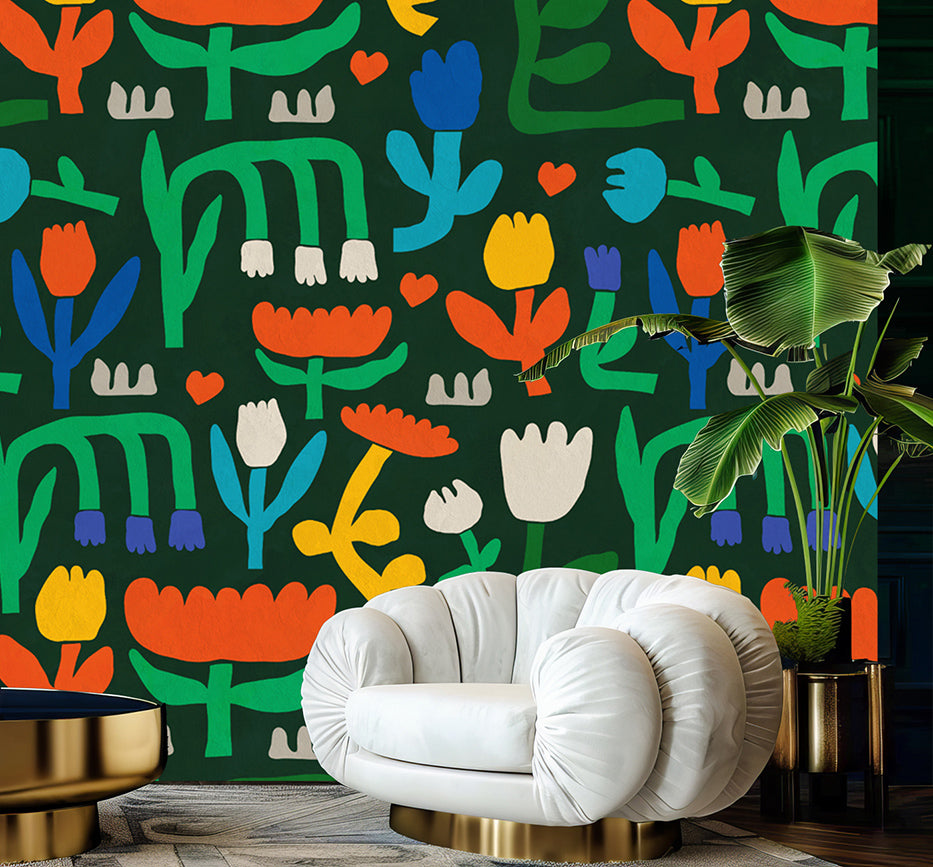 Garden Inspired Wallpaper