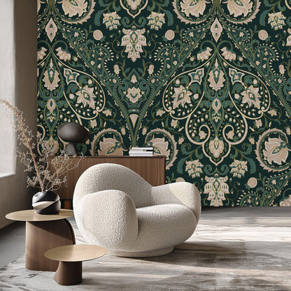 Old-World Glamour Wallpaper