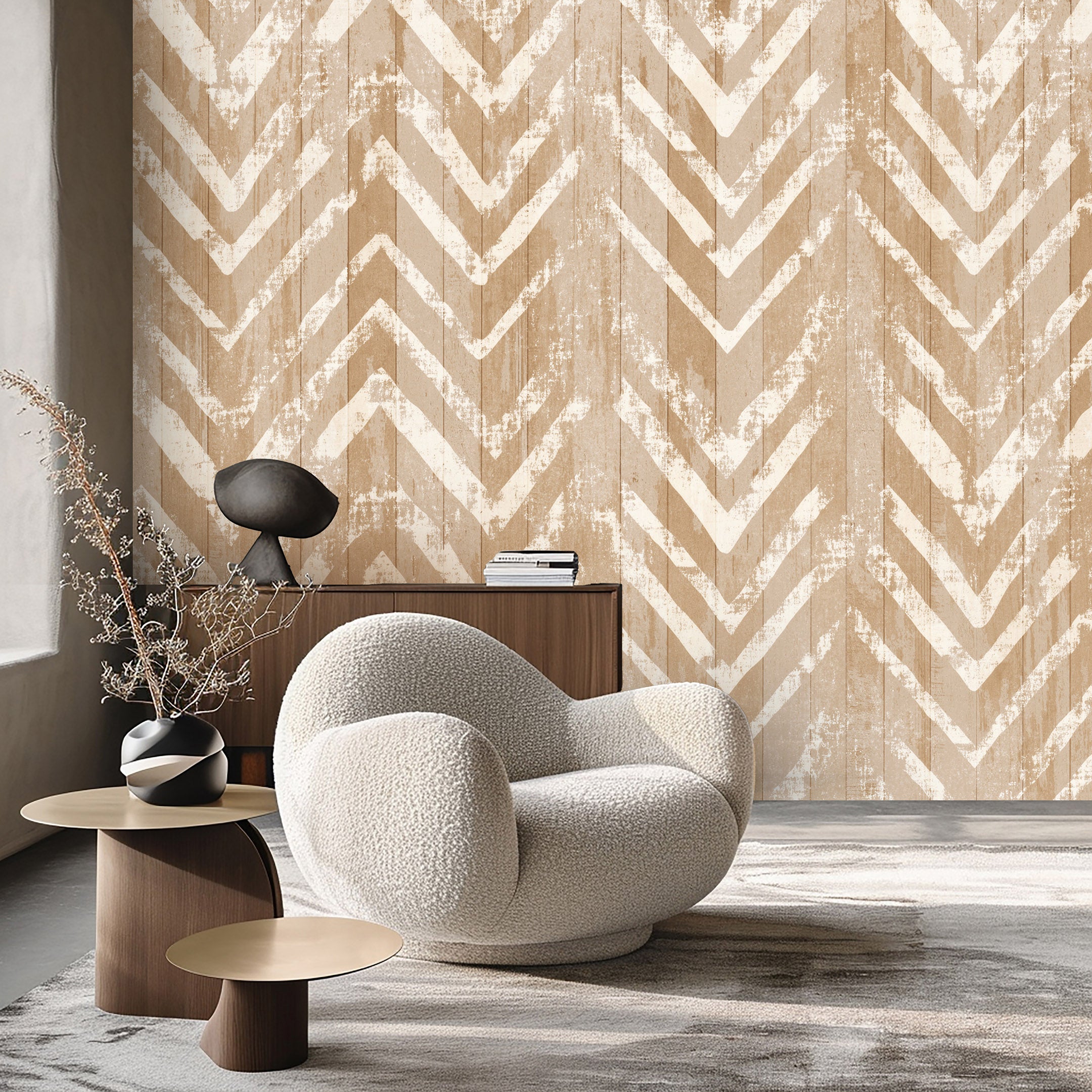 Rustic Geometric Patterns Rustic Geometry – Contemporary Pattern Wallpaper – Wallperia