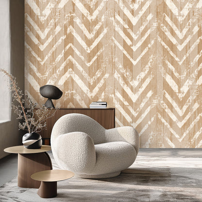 Rustic Geometry Wallpaper