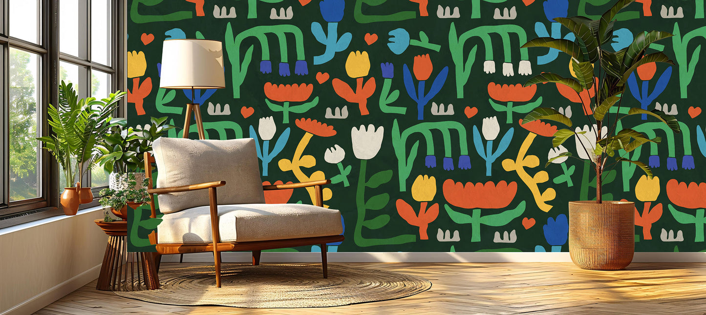 Garden Inspired Wallpaper