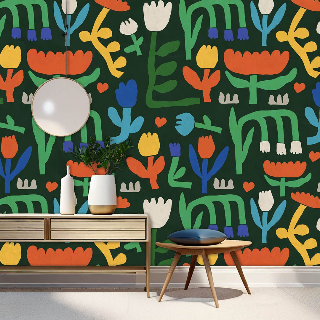 Garden Inspired Wallpaper