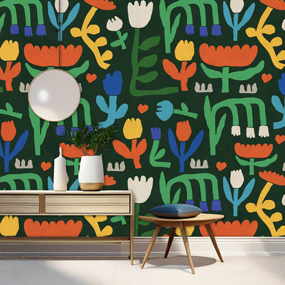 Garden Inspired Wallpaper