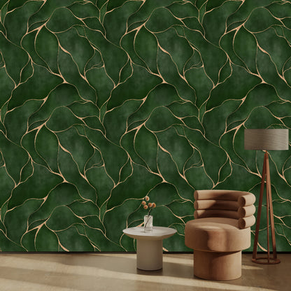 Green Leaf Wallpaper