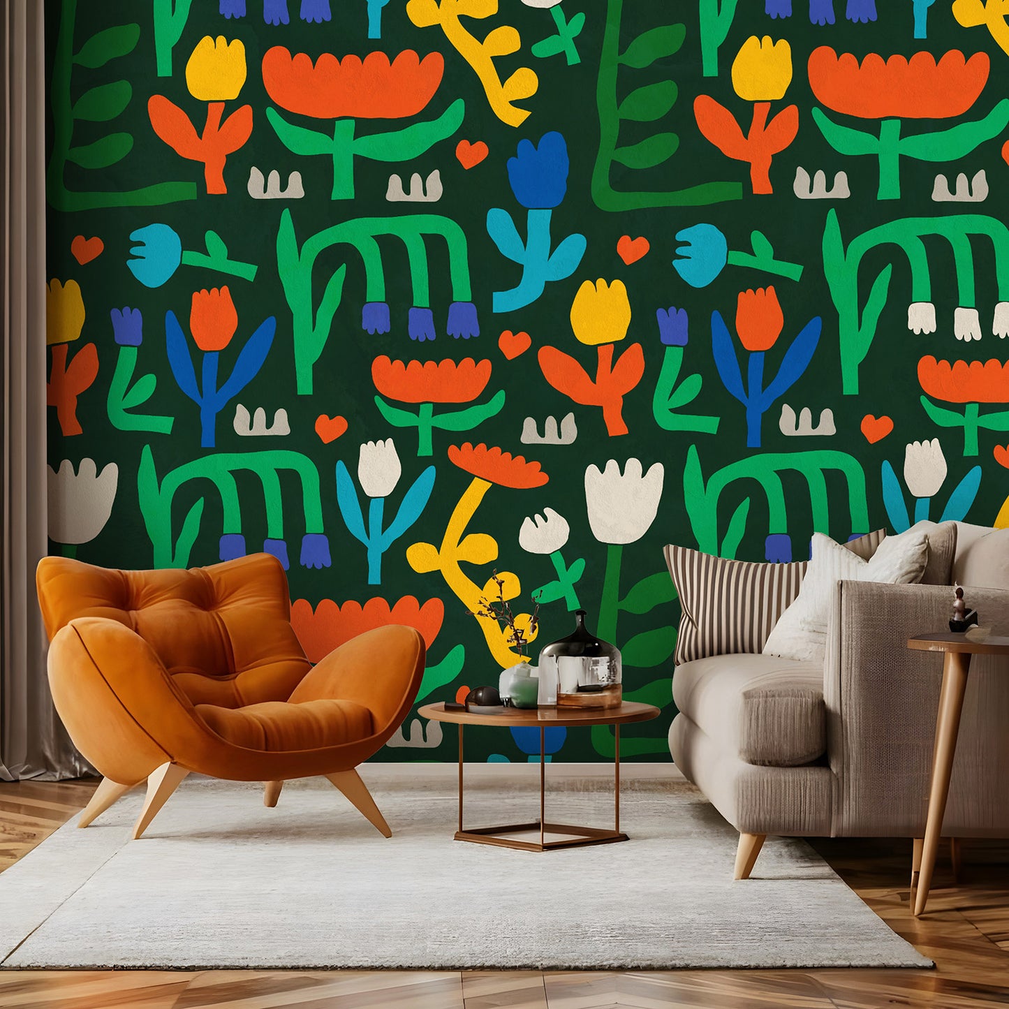 Garden Inspired Wallpaper