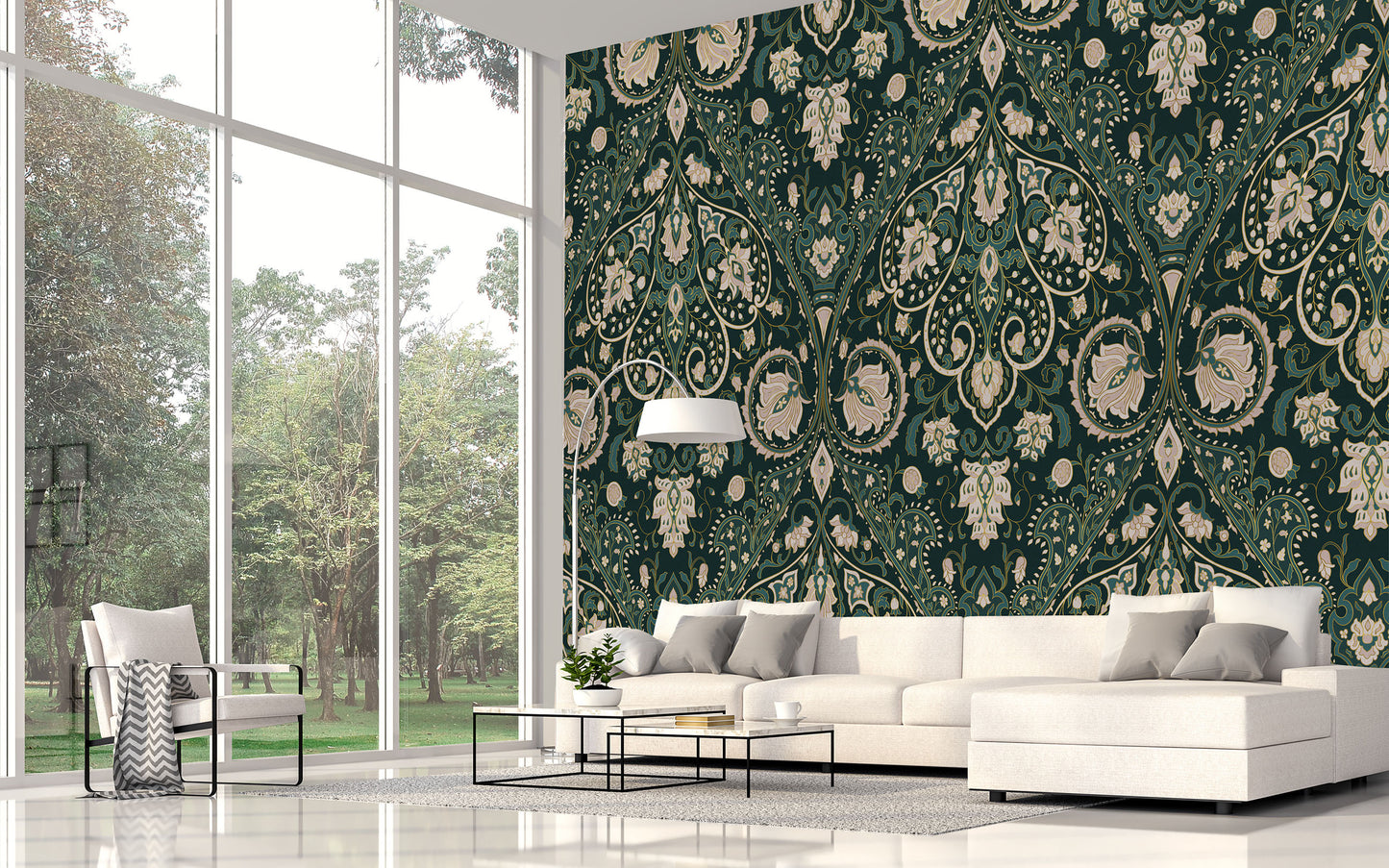 Old-World Glamour Wallpaper