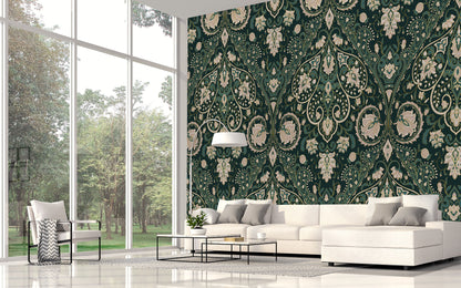 Old-World Glamour Wallpaper