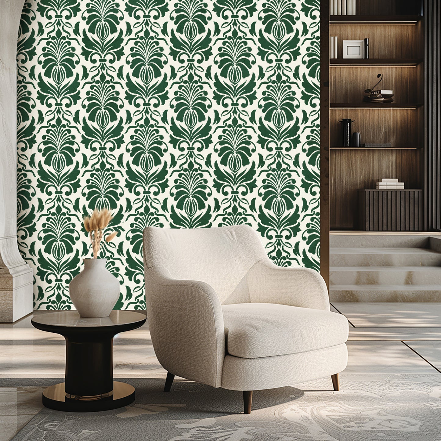 Evergreen Elegance Wallpaper