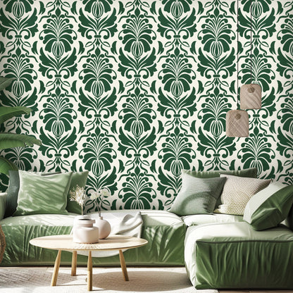 Evergreen Elegance Wallpaper