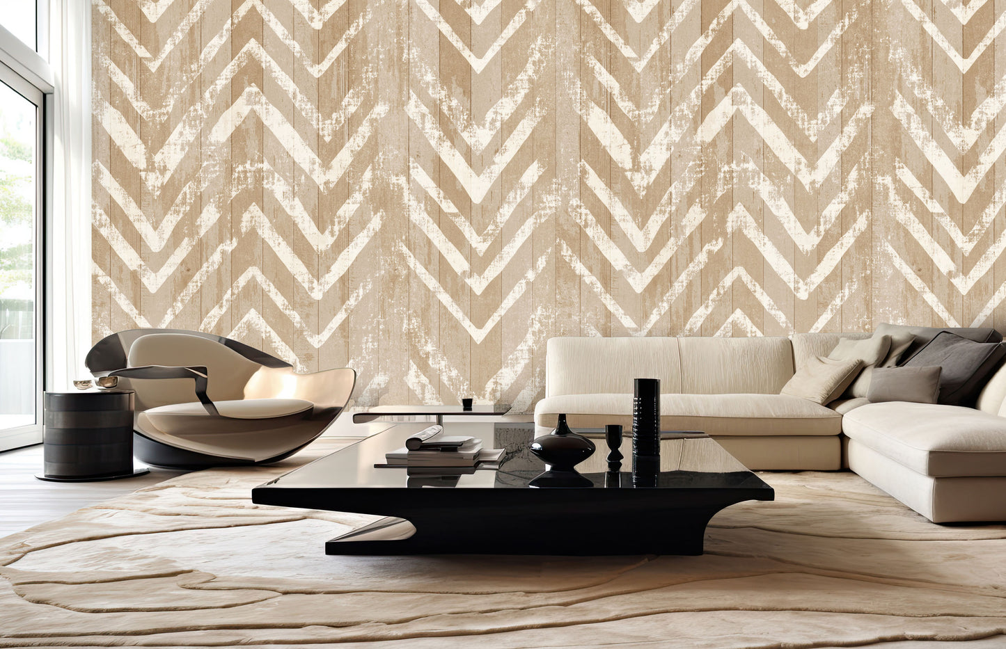Rustic Geometry Wallpaper