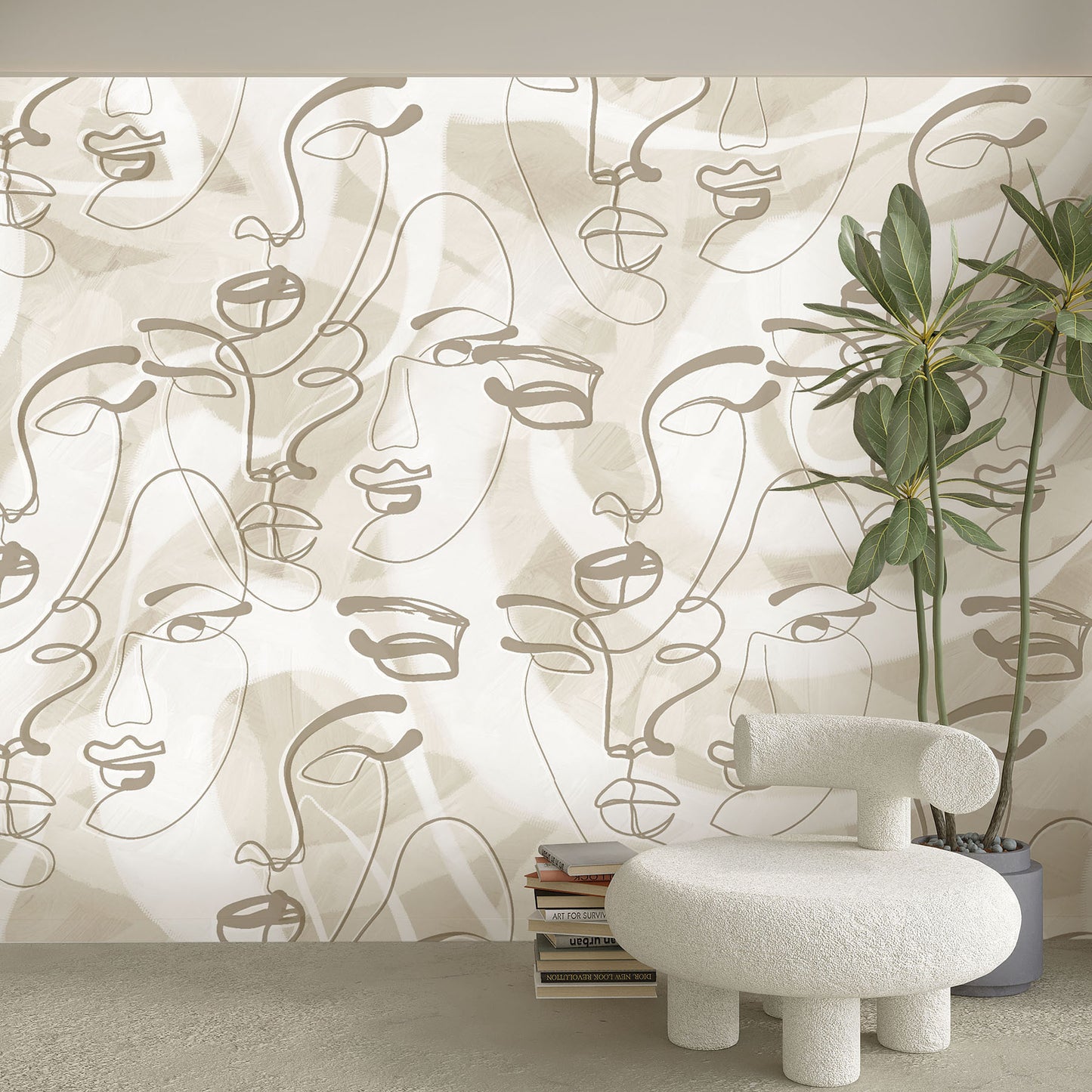 Modern Expressionism Wallpaper
