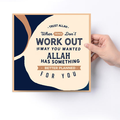 Islamic Wall Art- Islamic Quotes-Set of 2 MixPix